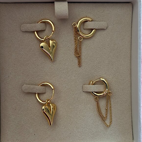 Jenny Bird Heart Huggie Kit NWT - Picture 1 of 3